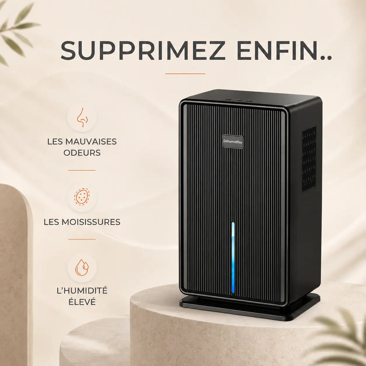 Olea Néris Dehumidifier - White
