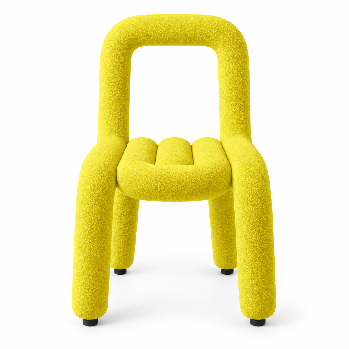 Chaise de test jaune Oléa | Réinventez votre confort.