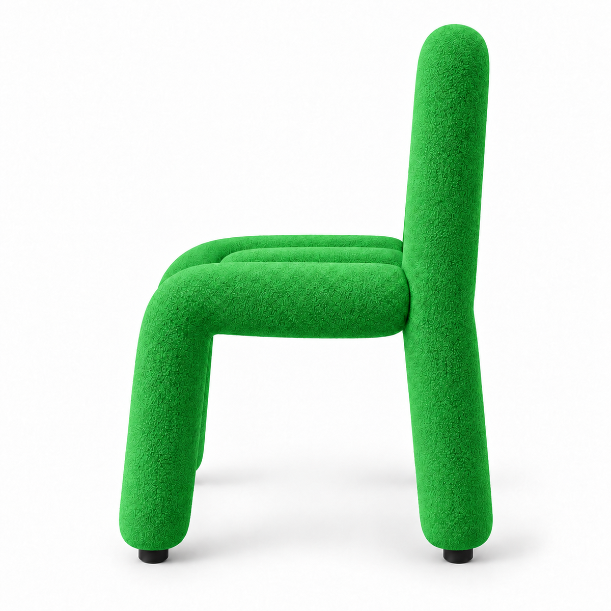 Chaise moderne verte texturé Oléa | Réinventez votre confort.
